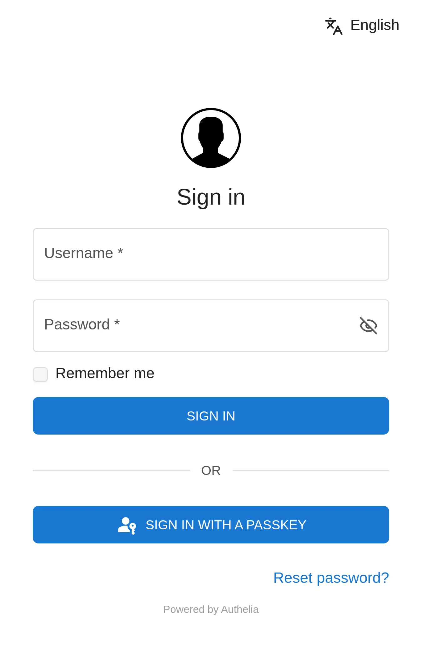 Authelia screenshot 3