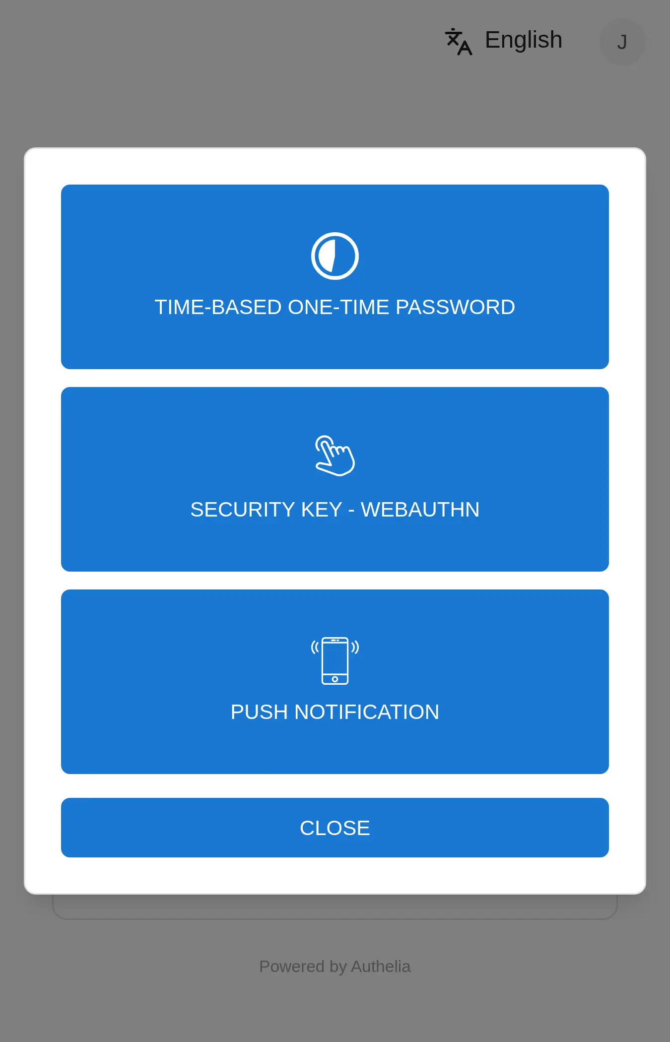 Authelia screenshot 4