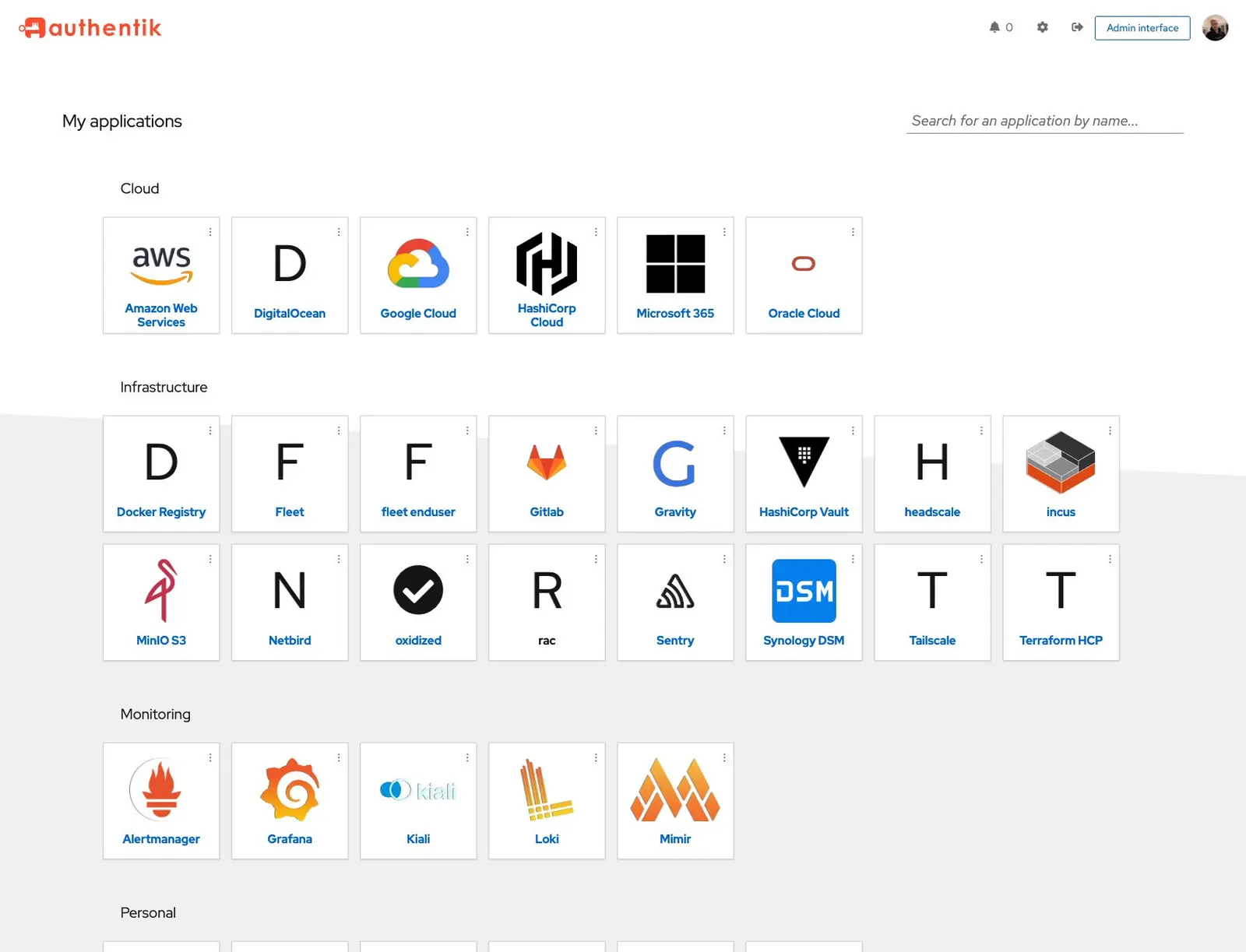 authentik screenshot 2