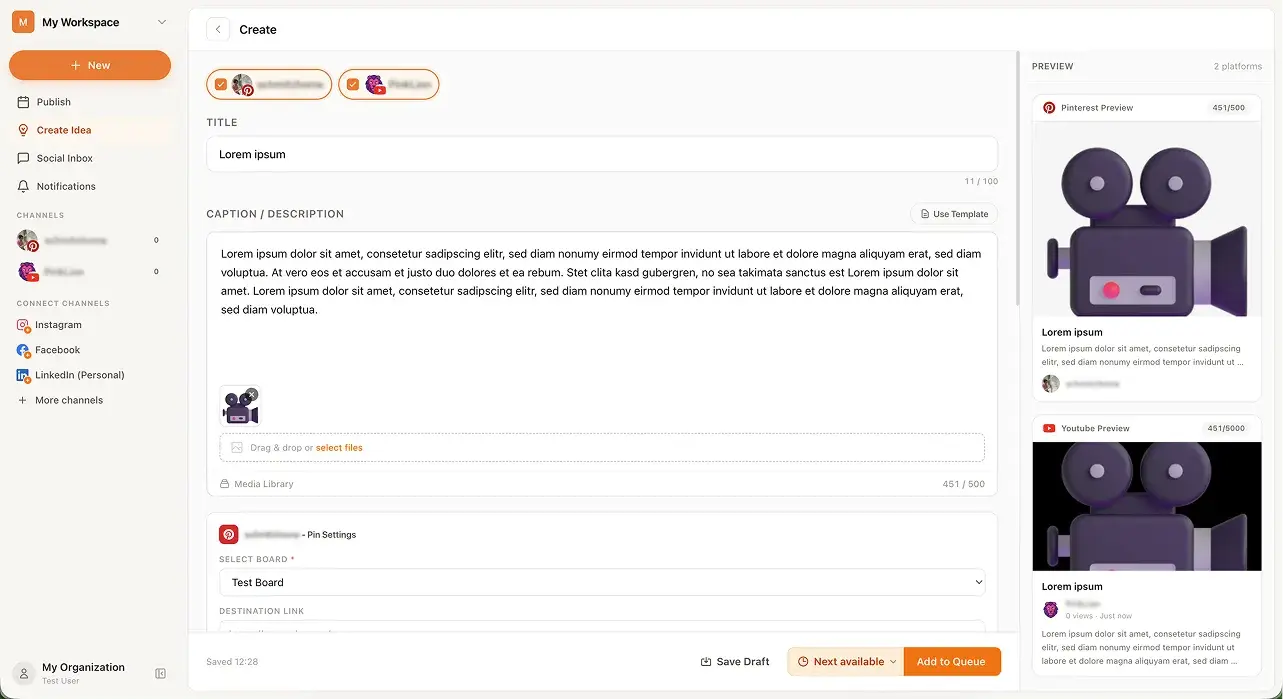 BrightBean Studio screenshot 3