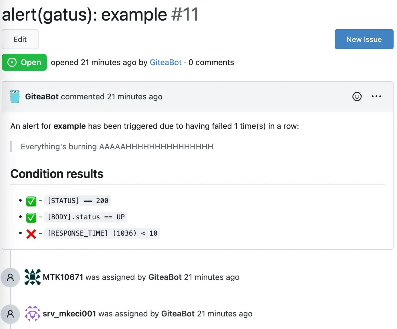 Gatus screenshot 5