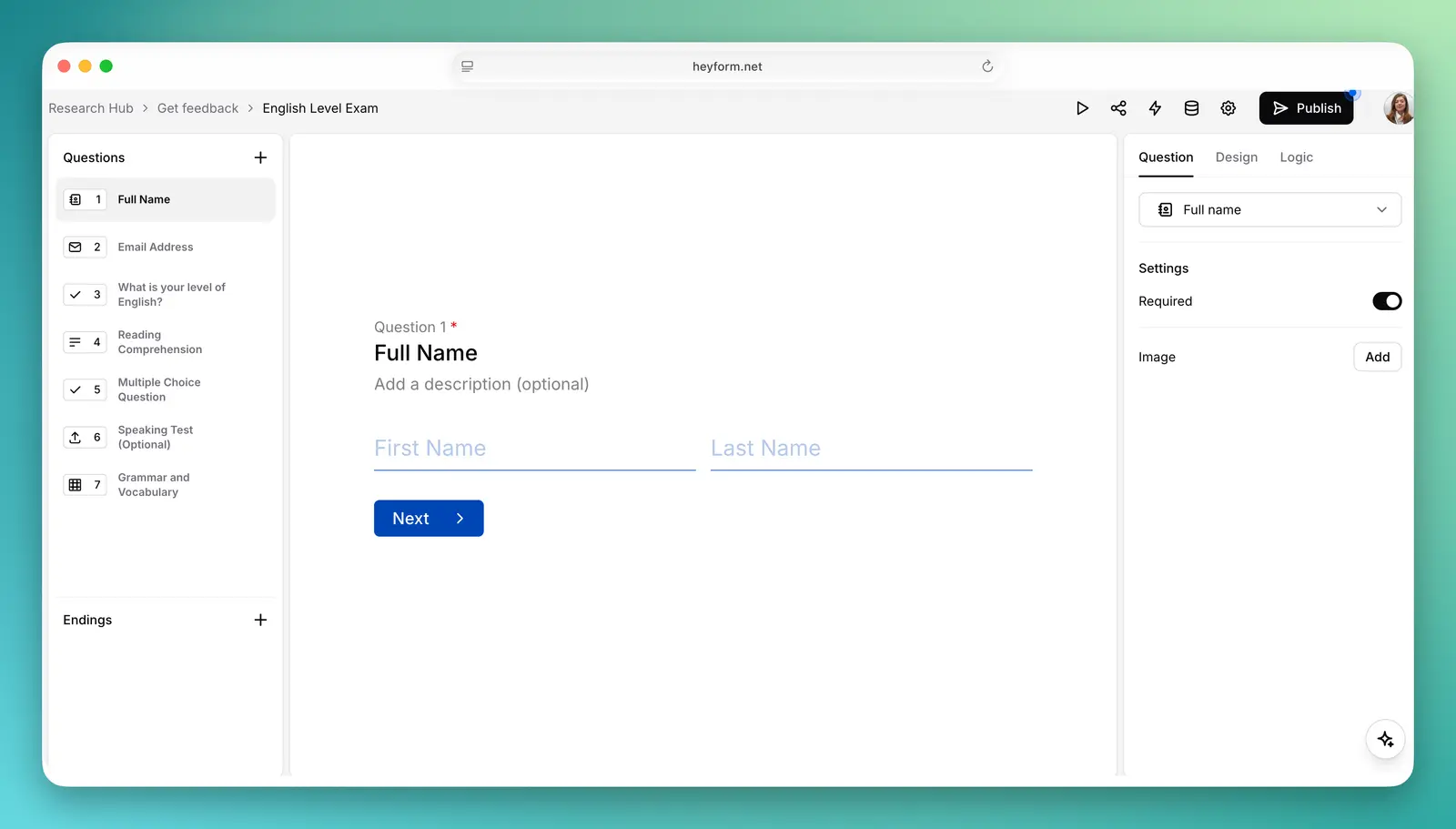 HeyForm screenshot 2