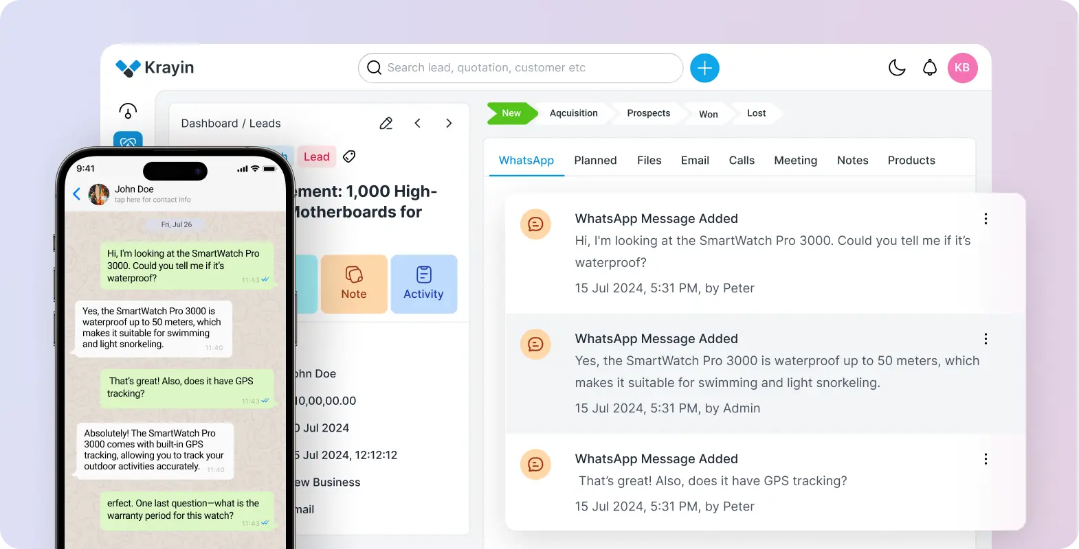 Krayin CRM screenshot 4