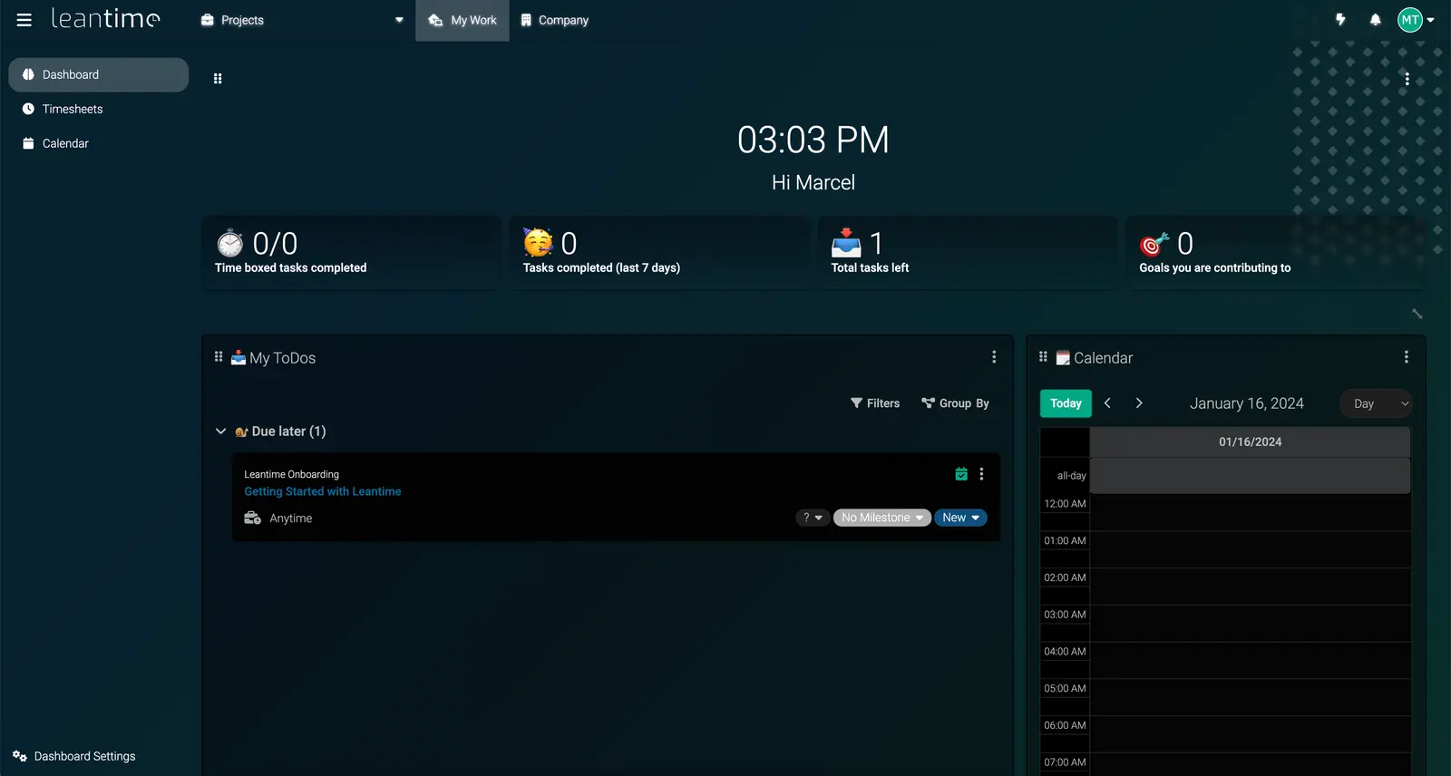 Leantime screenshot 3