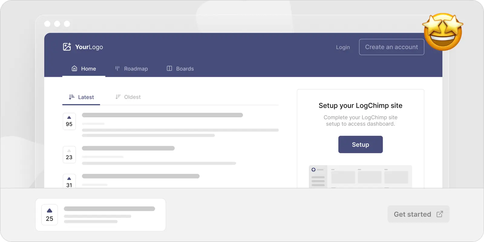 LogChimp screenshot 2