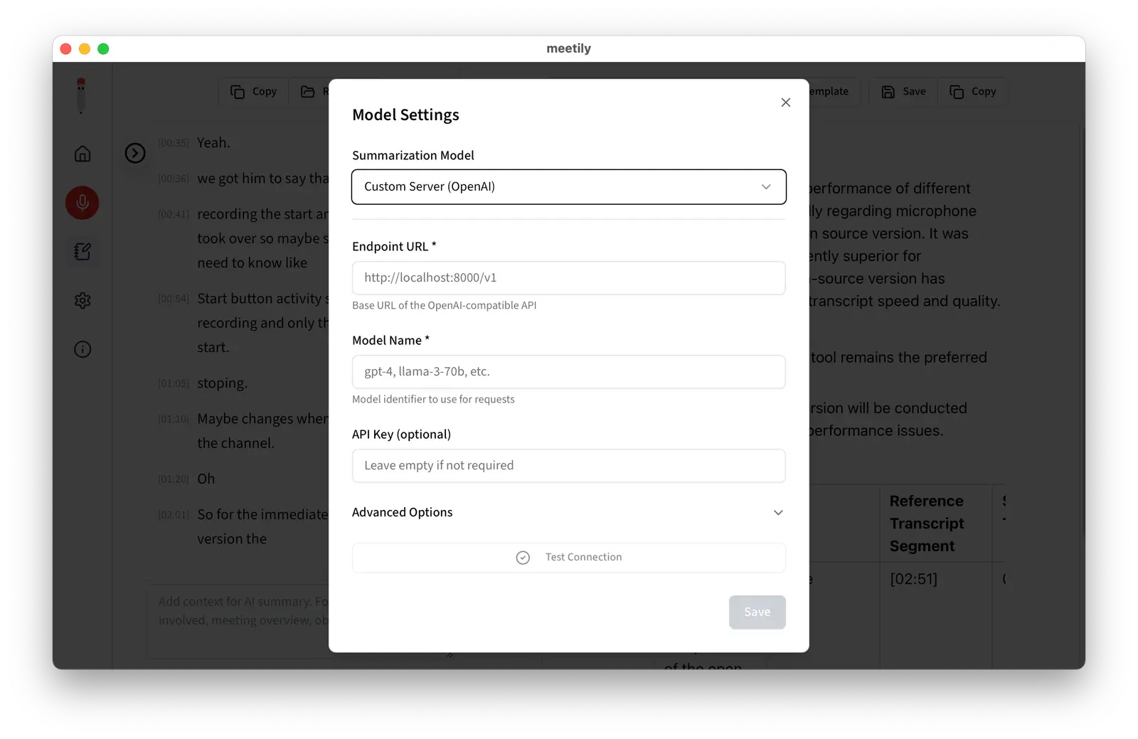 Meetily screenshot 5