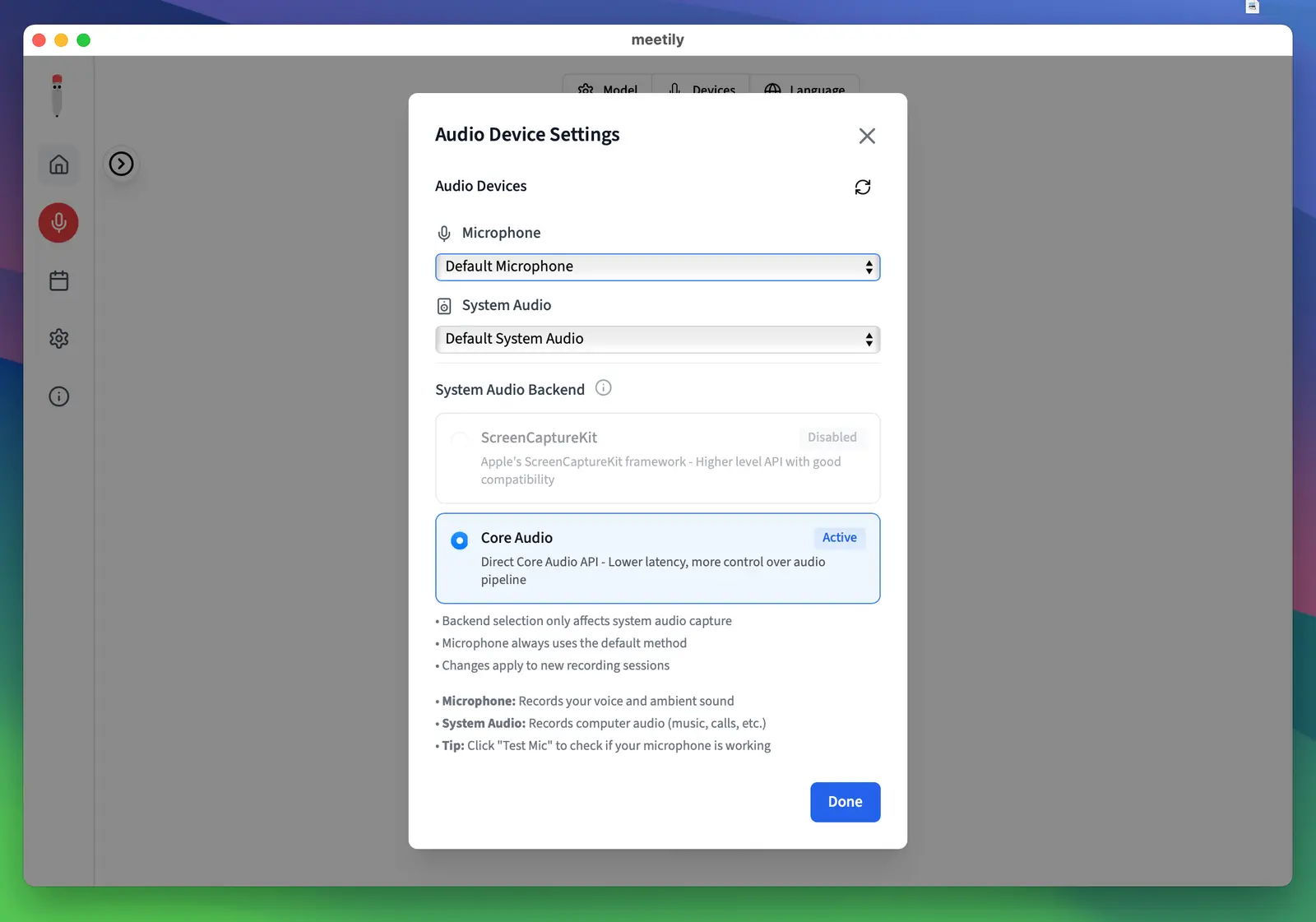 Meetily screenshot 6