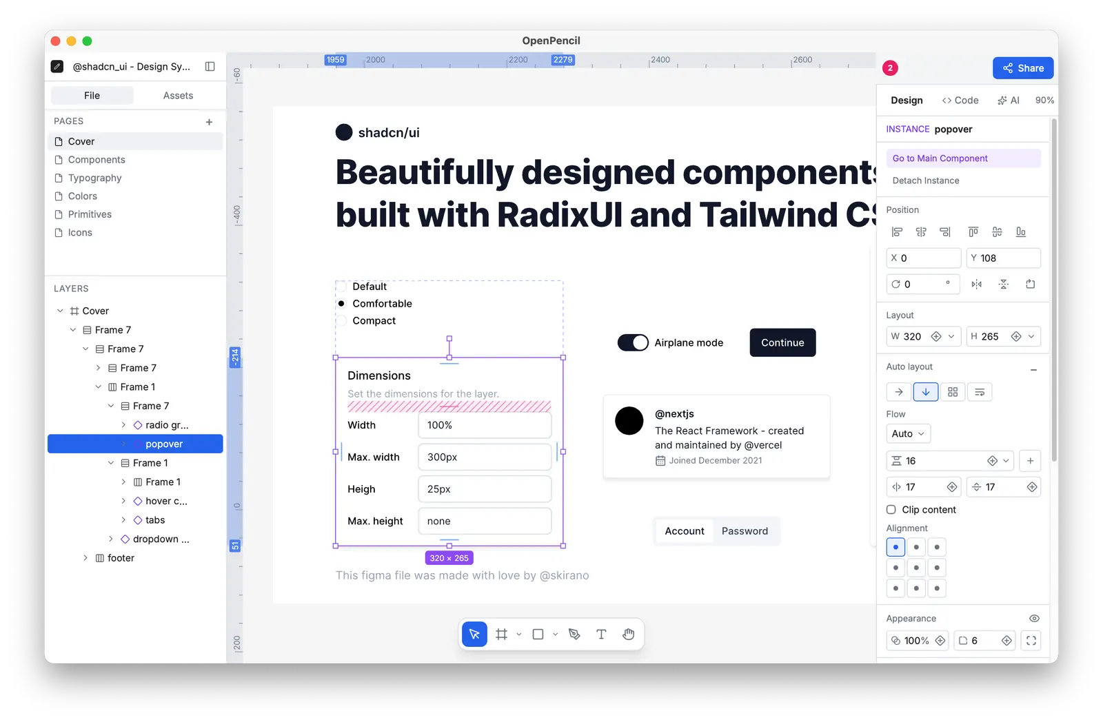 OpenPencil screenshot 2