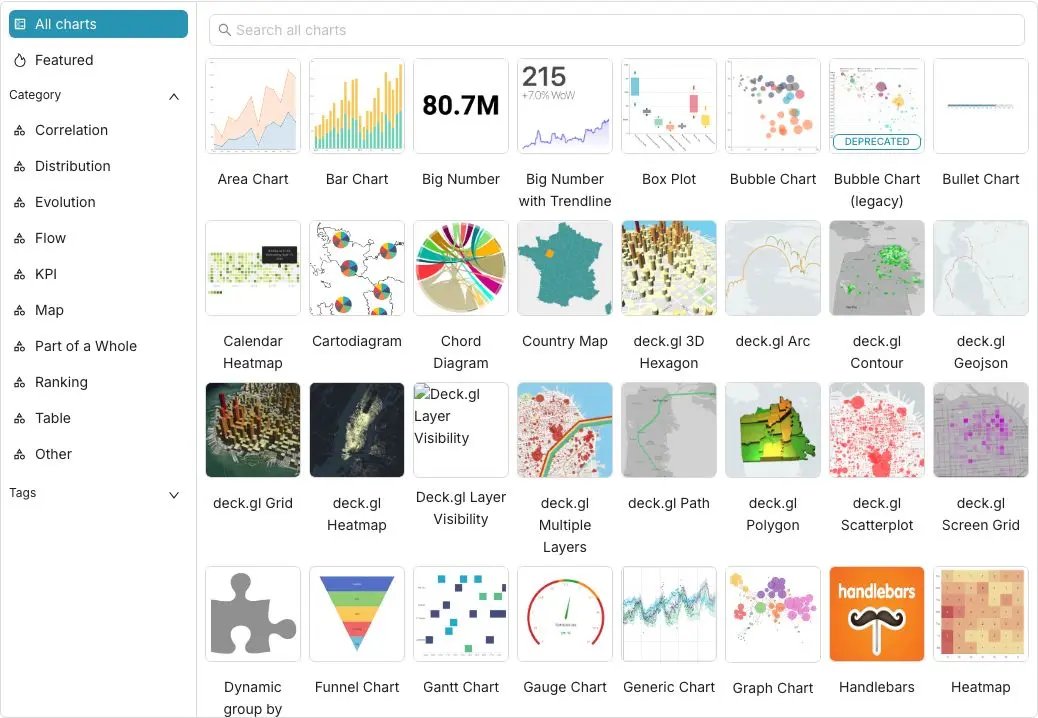 Apache Superset screenshot 3