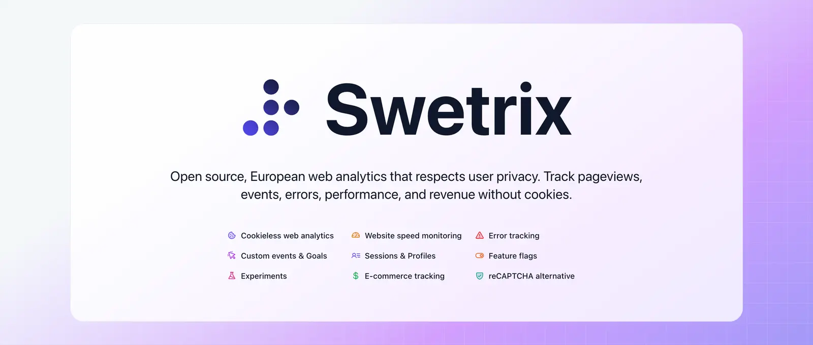 Swetrix screenshot 2