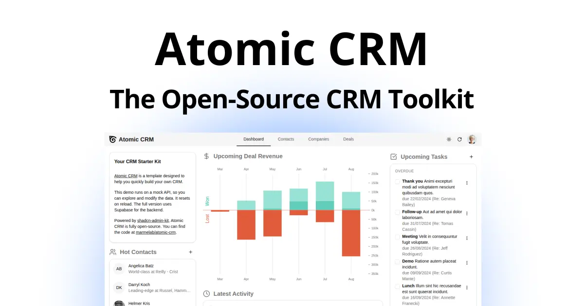 Atomic CRM product image