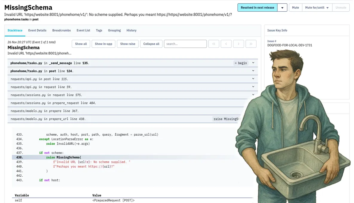 Bugsink product image