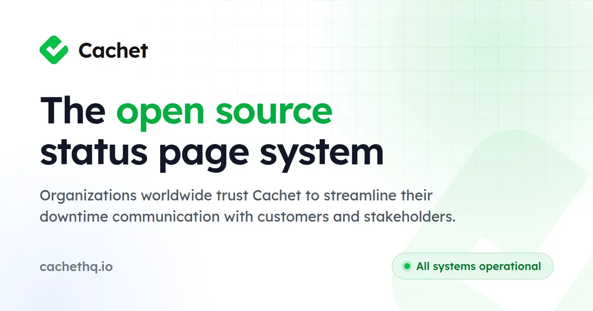 Cachet product image