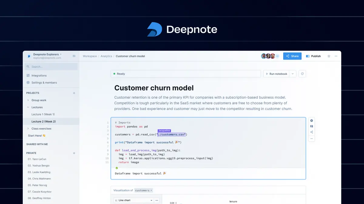 Deepnote product image