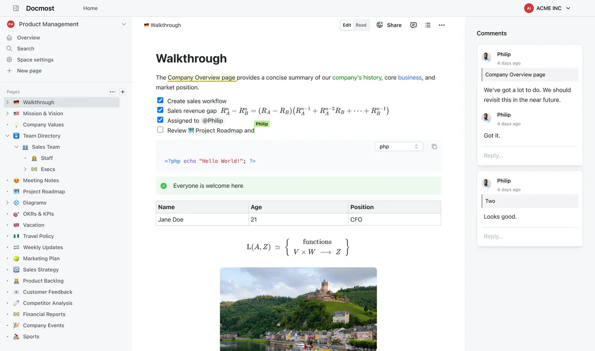Docmost product image