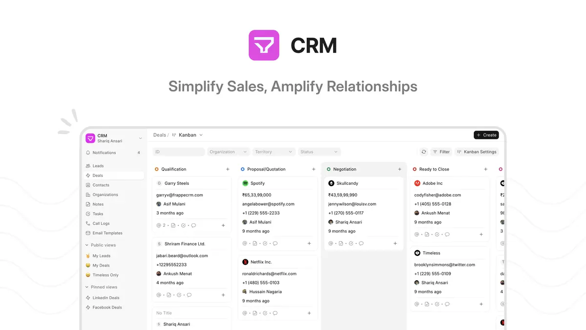 Frappe CRM product image