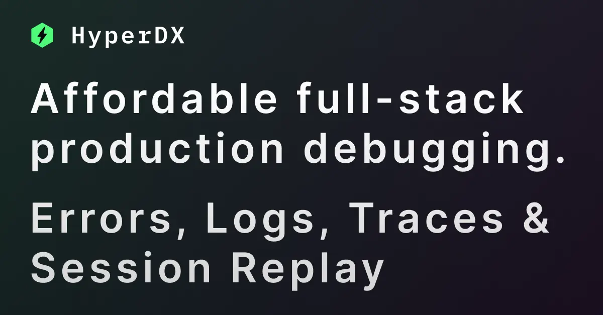 HyperDX product image