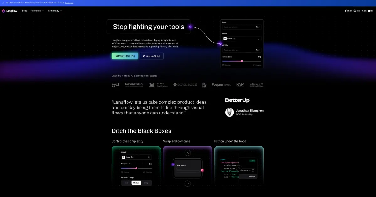 Langflow product image