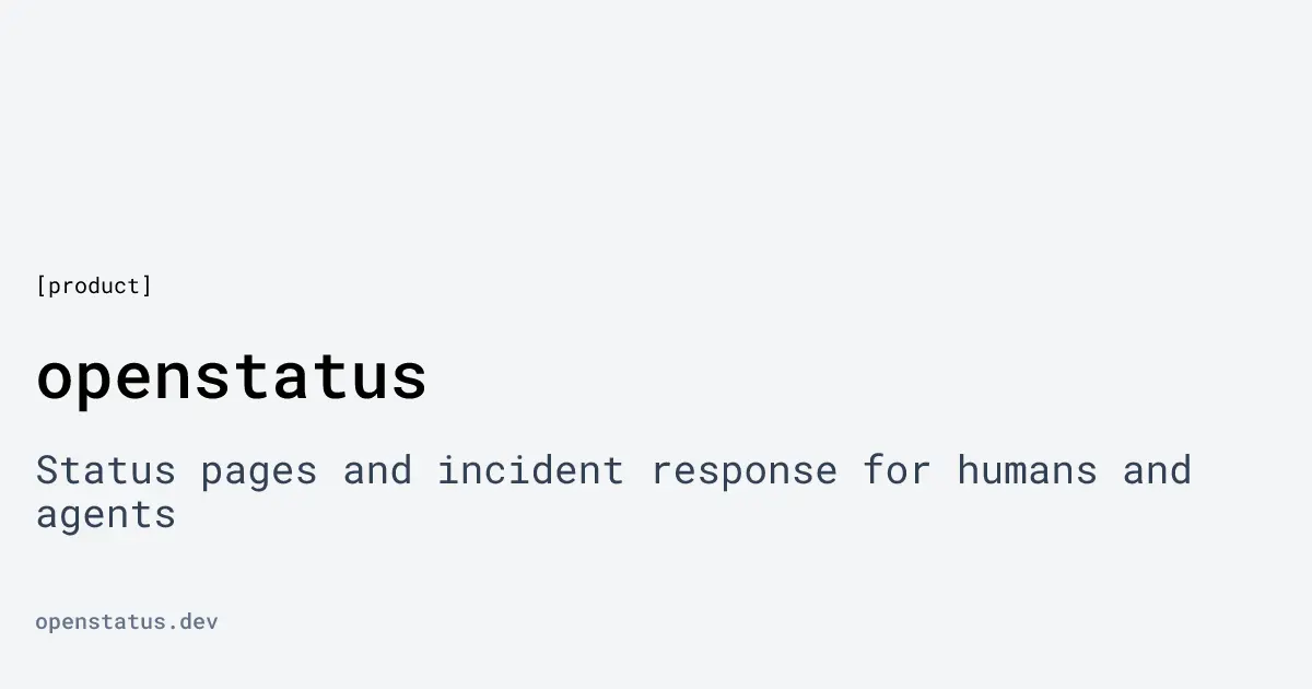 openstatus product image