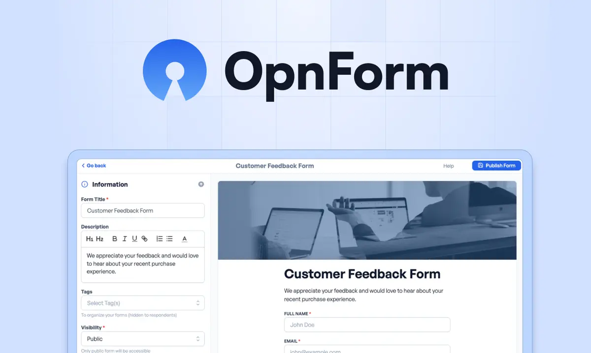 OpnForm product image