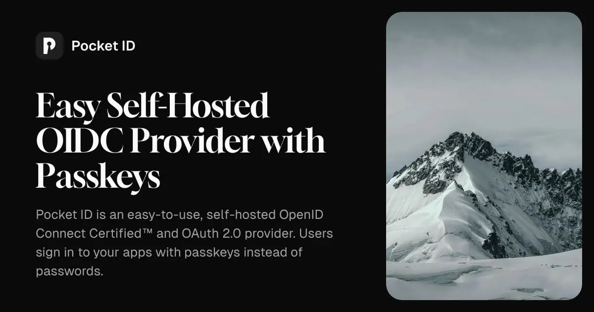 Pocket ID product image