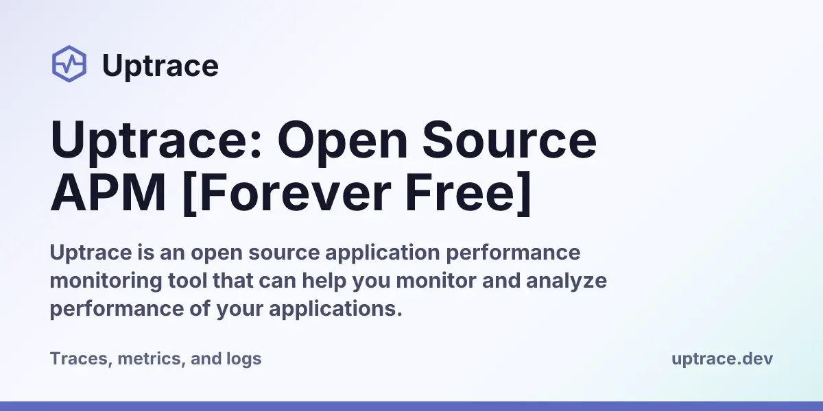 Uptrace product image