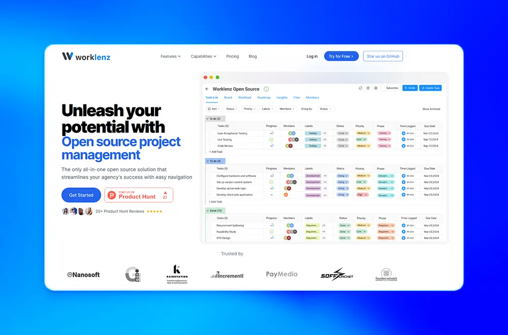 Worklenz product image
